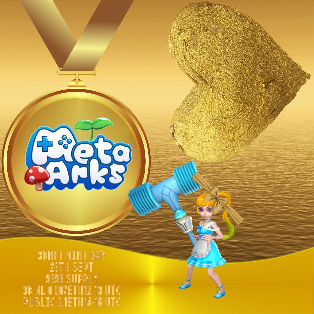 airdropyouknow's tweet image. @Metaarksnft + @web3_wear @heyibinance @fweakymc + #MetaArks #SocialFi #GameFi #NFTs #Metaverse #mintsoon #29sept