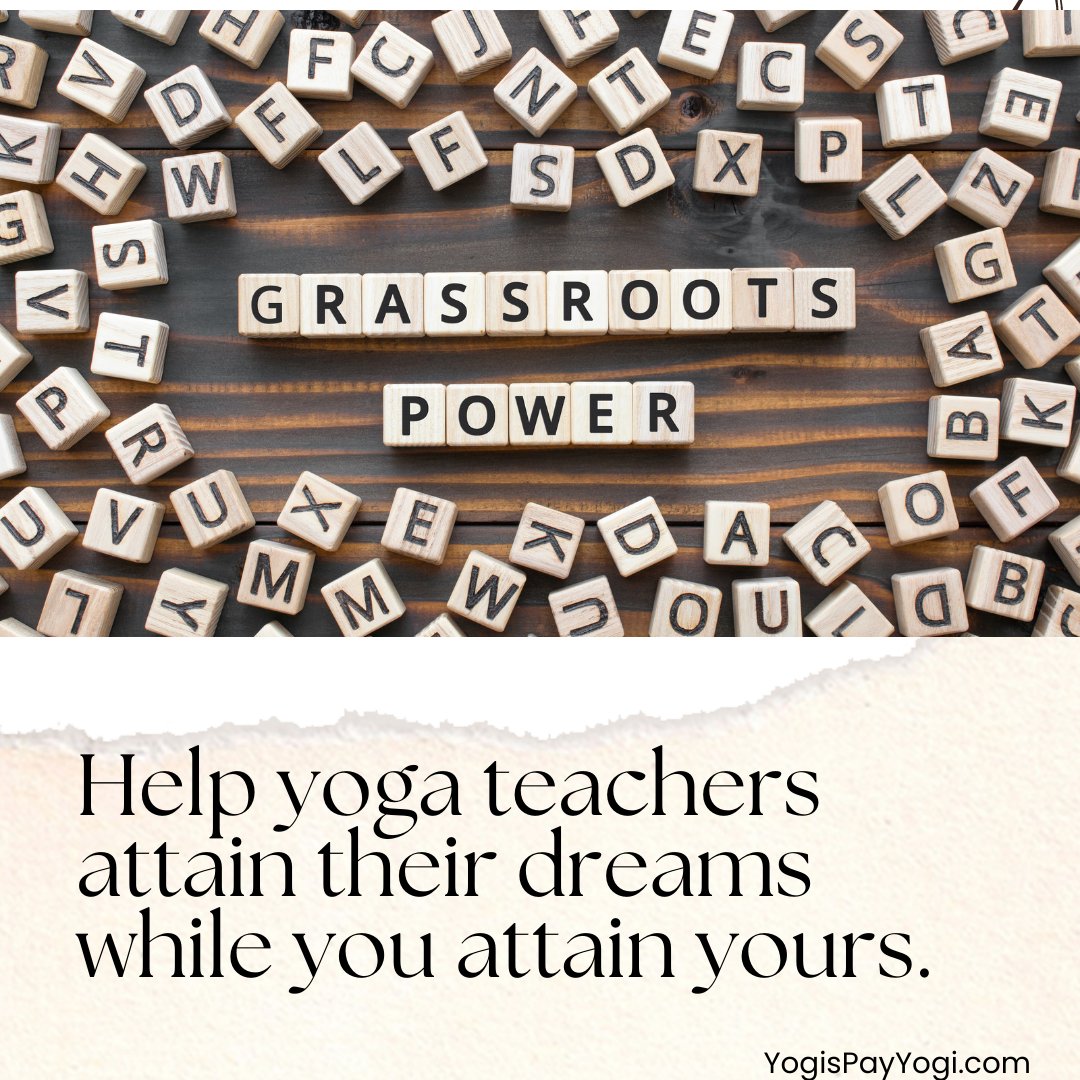 yogispayyogi #YogisPayYogi is a grassroots effort to include the wisdom of ALL yoga teachers. Your yoga education store is free! Current and ancient wisdom is a part of yoga education. Help other yoga teachers and educators, expand your reach, and increase your earnings. ⁠