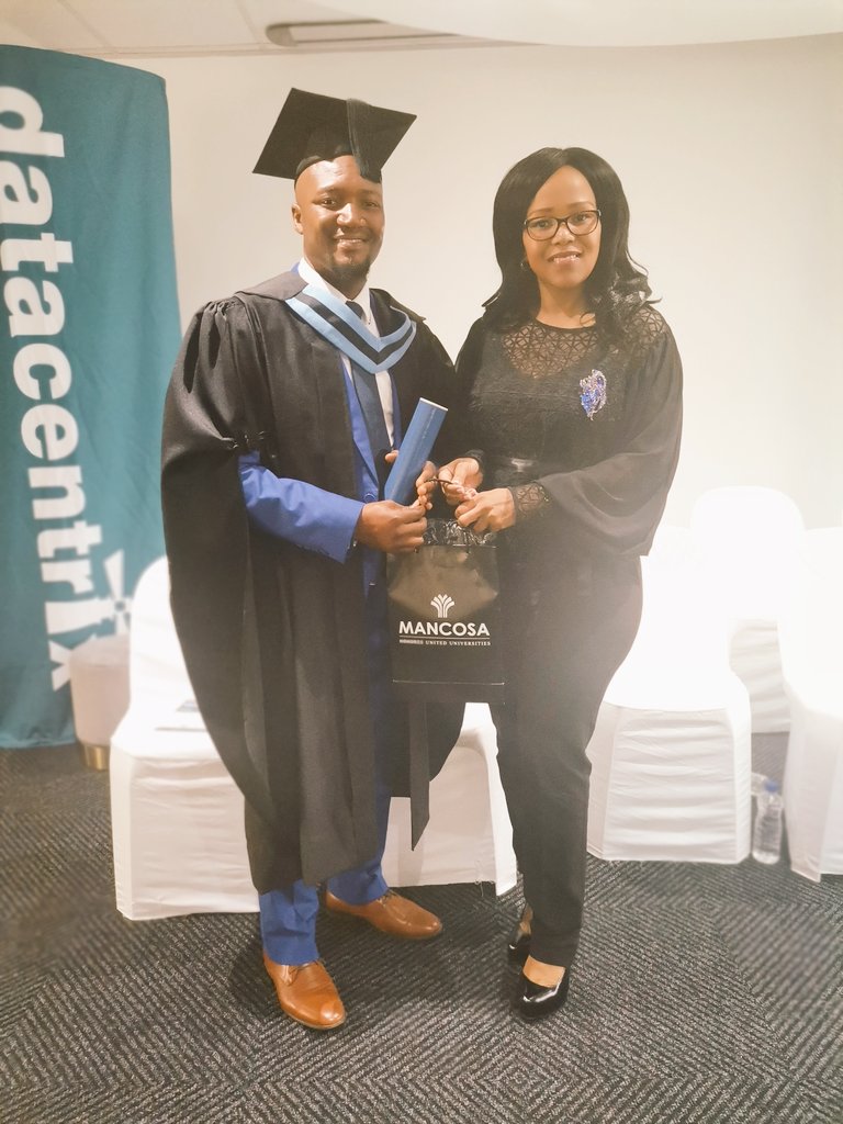 Ndumie_Mcyong's tweet image. When blessings come they come multiplied 👨🏾‍🎓✨I&apos;m grateful. Another one
#Manyonyoba
#Datacentrix
#Mancosa