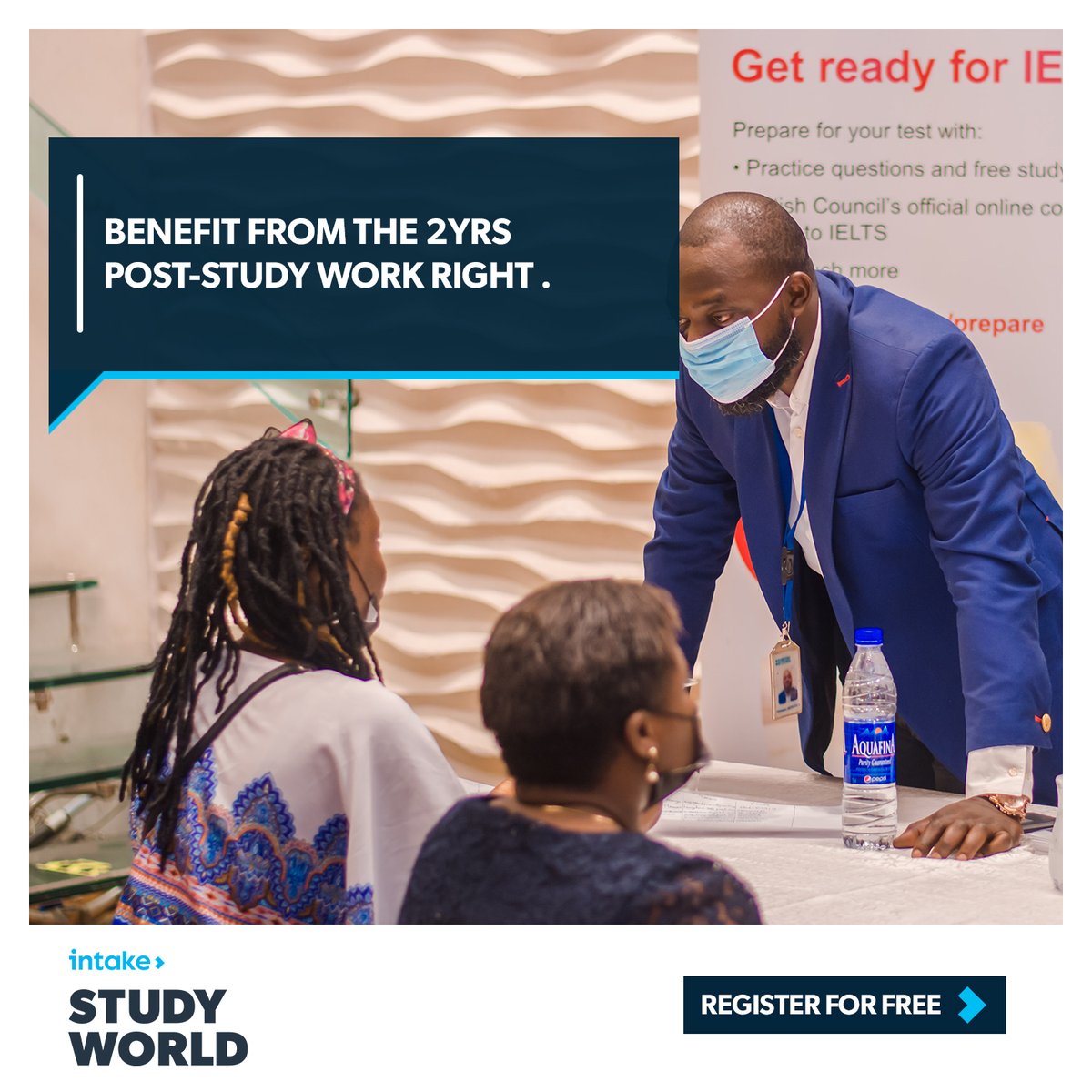 idpghana's tweet photo. Register here via the link below.
https://t.co/nbfMFeBndr
#IntakeGhana #IntakeEducation #TheFutureInYou #IntakeAdvice #IntakeCongratulations #whateverIntakes #studyworld2022 #internationalstudy #UK #Ireland #October2022 #SW2022 https://t.co/lPO4GsLZpb