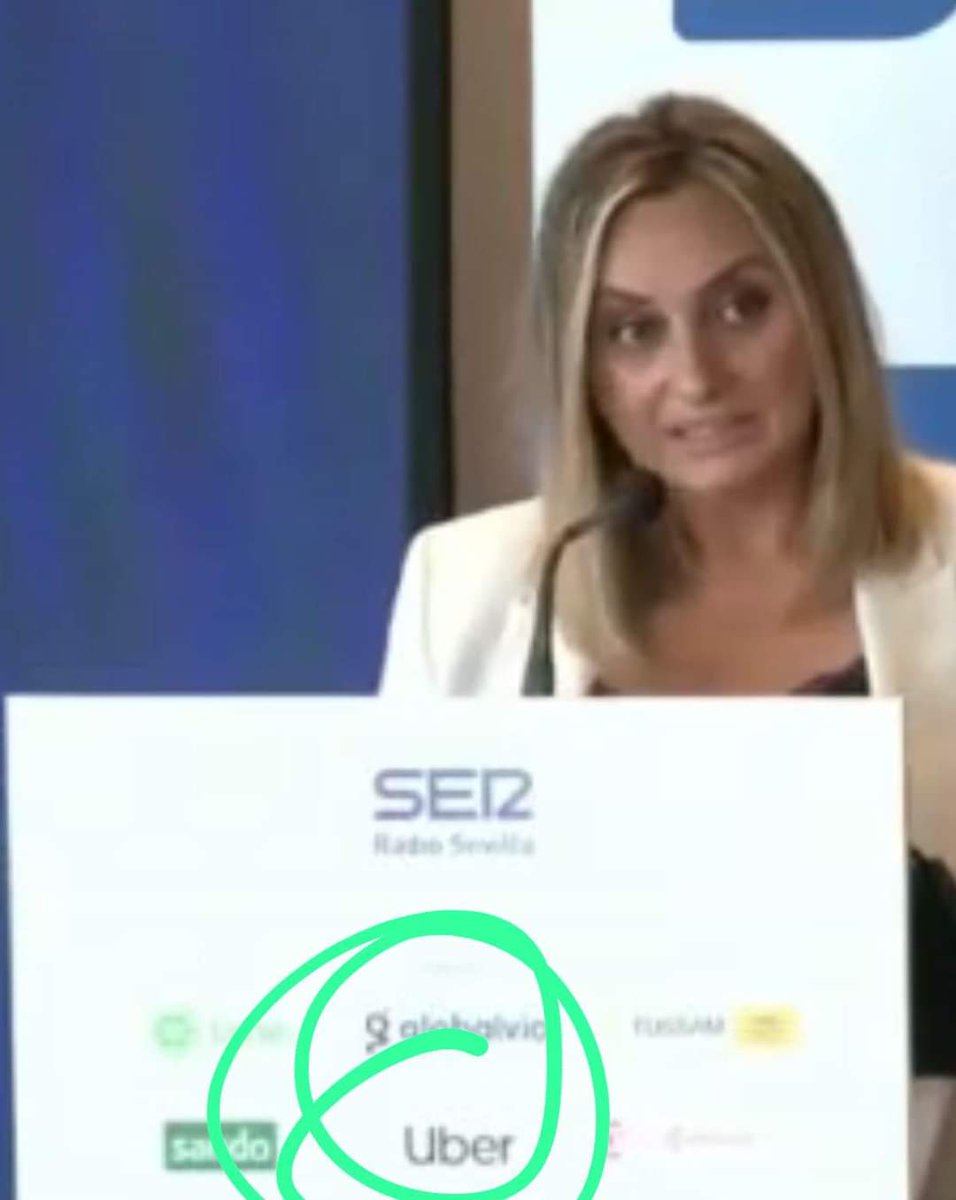 EliteTaxiMalaga's tweet photo. Señora @marifrangr la tiene #Uber contratada, está Ud. en #Nómina, es #Mileurista? Le pasa lo mismo a @JuanMa_Moreno? están #Cobrando en "B" como otros miembros del #PP o es que simplemente   No llegan a fin de mes y necesitan un "sobresueldo"? Que dirían en #Hacienda?
🤔🤔🤔🤔 https://t.co/mHFb0tBFDR