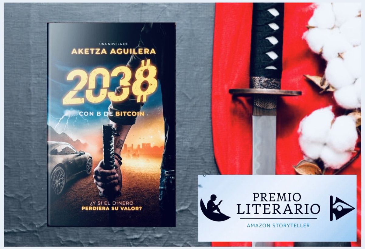 Bitcointothemo1's tweet image. #SORTEO Con motivo de haber superado las 1000 ventas, entre físico y kindle de la obra 2038 “Con B de Bitcoin” realizaré un sorteo de dos ejemplares del libro #GRATIS Condiciones, seguir esta cuenta y dar retuit a este mensaje. 

2038: Con B de Bitcoin amazon.es/dp/B0B6C4SD49/…