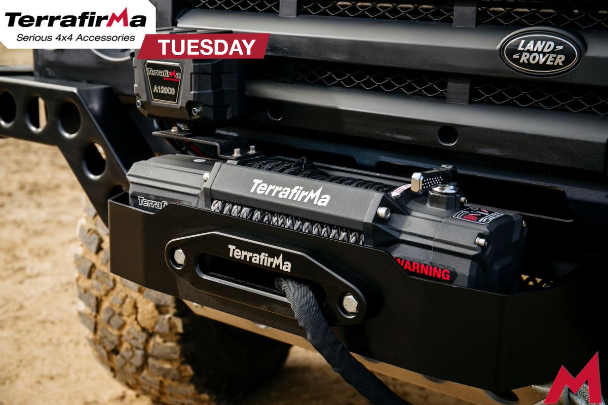 TERRAFIRMA TUESDAY 

 A12000 Electric Winch (TF3301)

This incredible product, has 12000Ib of pulling performance, comes with a high-quality synthetic rope with rock guard and a safety hook. 

For more information, please head over to PSP or email productnews@allmakes.co.uk.