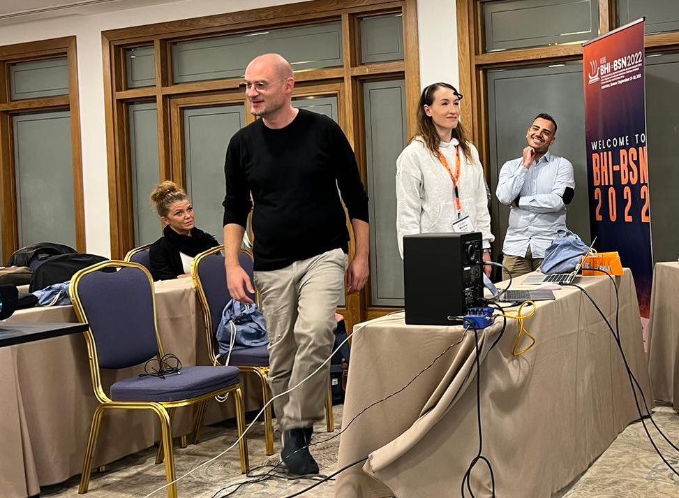 paolo_sorino's tweet photo. Today we had the opportunity to have received an invited speaker at IEEE BHI-BSN 2022. Proud of my colleagues @DomenicoLofu Tommaso Colafiglio https://t.co/j27Qql8IHW