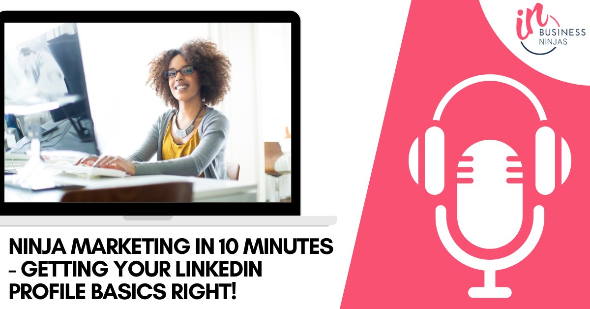 ☝️ Getting the basics sorted first. Your profile needs to look great, so prospects are inspired to interact. 

🤩 Here are some quick and simple tips to help you get an 'All-Star' profile:
podbean.com/media/share/pb…

#InBusinessNinjas #NinjaMarketing