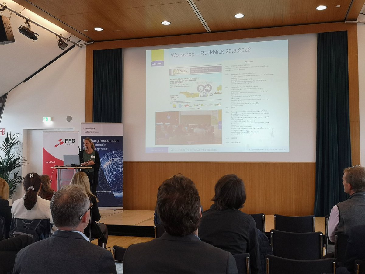 Heutiges <a href="/IEA/">International Energy Agency</a> Vernetzungstreffen 2022 Mission 'Net Zero' TCPs u.a. mit <a href="/AEE_INTEC/">AEE INTEC</a> zur Erstellung holistischer KPIs für #Bioraffinerien Dabei wurde auch das jüngste #Startup Event unserer Partner:innen <a href="/BioBASE_Austria/">BioBASE</a> lobend erwähnt. 🙌 Organisation: @BMKlimaschutz <a href="/OEGUT/">ÖGUT</a> #FFG