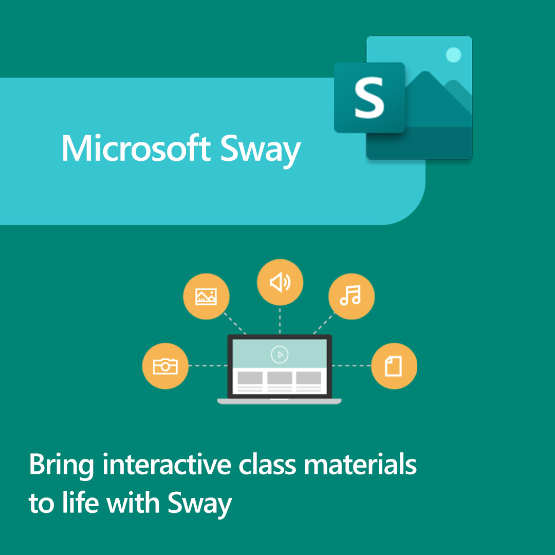 Put your digital storytelling front and centre with Microsoft Sway ✨ 

See how you and your students can create interactive, immersive Sways in minutes: msft.it/6018jaqGj

<a href="/MicrosoftEDU/">Microsoft Education</a> #MicrosoftEDU #MIEExpert #EdTech