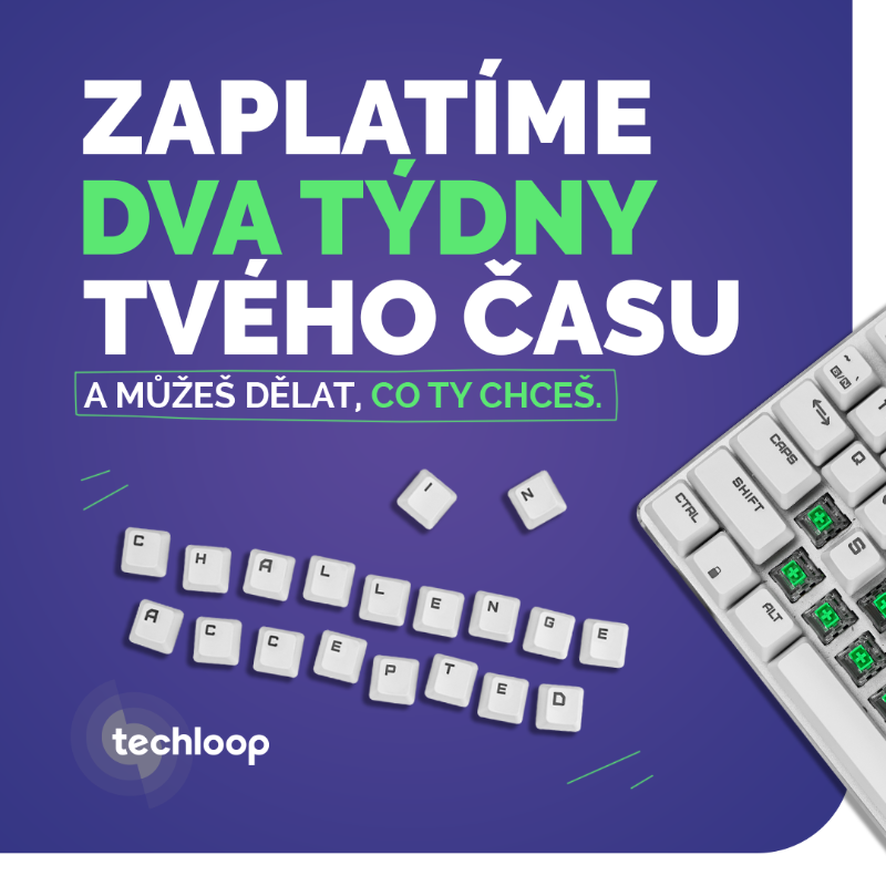 techloop_io's tweet photo. Využij své IT dovednosti na něco, co jsi vždycky chtěl/a udělat "ale nebyl na to čas". 🦘