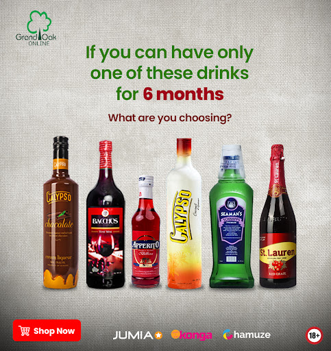 GrandoakOnline's tweet photo. Which of these drinks would you pick, if that’s the only one you can have for 6 months??

Let’s know 👇🏽
@apperito_ng @houseofbacchus_ @calypsococonutliqueur
@stlaurenng @seamansschnapps https://t.co/TIi0tXAF8F