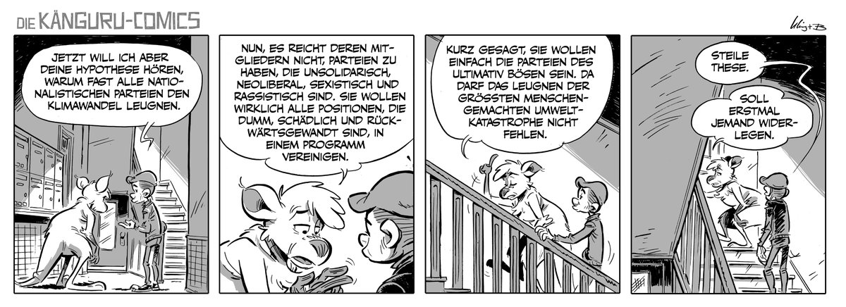 Eine steile These … #kaengurucomics