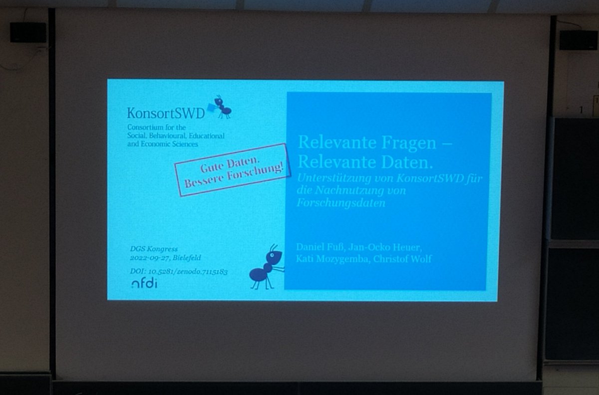 Forschungsdatenmanagement @ #dgskongress2022