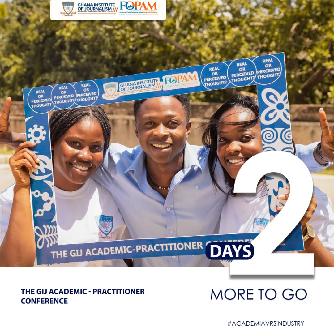 Mira_vibes's tweet photo. @FOPAM_GIJ 2 more days to the unprecedented event on campus #ACADEMICVSINDUSTRY 💃💃💃💃 https://t.co/9tWVjHxWZ8
