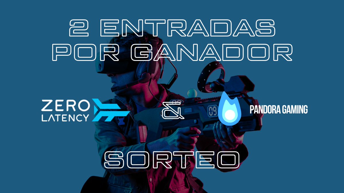 🎁 SORTEO 2 ENTRADAS PARA ZERO LATENCY 🎁

Requisitos:
✅ Seguir a <a href="/ZeroLatencyES/">Zero Latency Spain</a>  
✅ Seguir a <a href="/pandora_gam1ng/">Pandora Gaming</a>  
✅ Mencionar a 2 amigos con los que te gustaría ir
✅ Dar RT y FAV

❤️ Cada 50 RT y FAV se añadirá un nuevo ganador.
Un ganador = 2 entradas