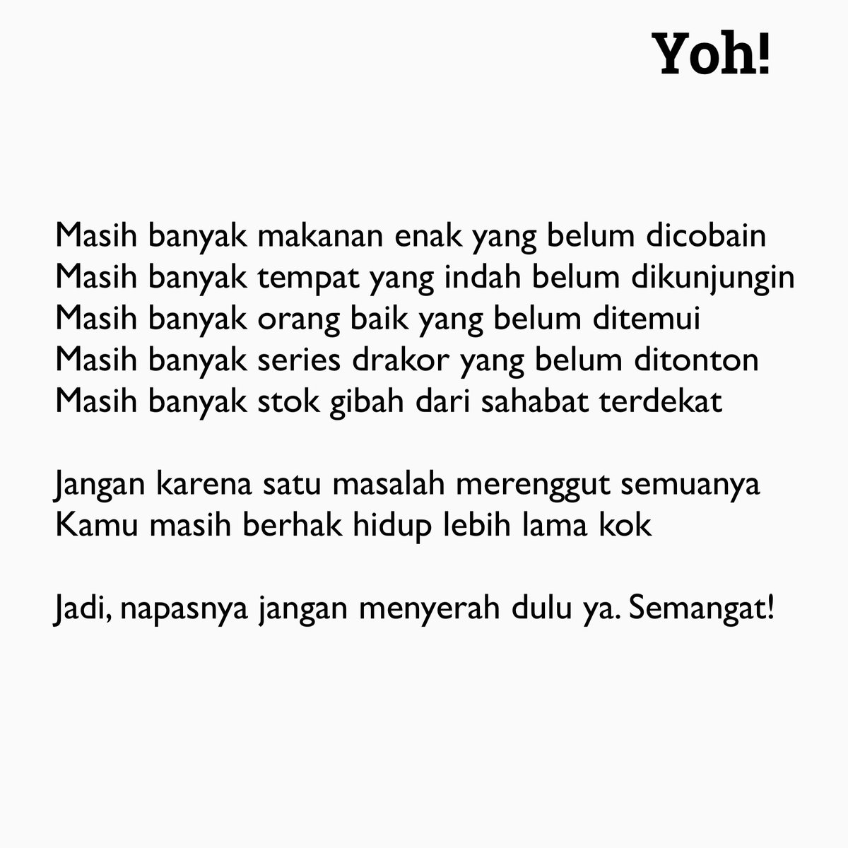 Lifely reminder: