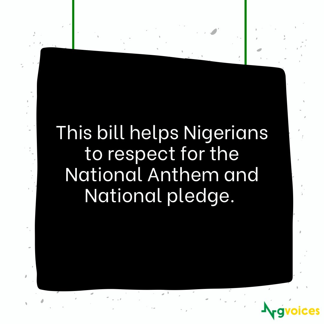 NGvoicesNG's tweet photo. Good morning, NGVoices! Another episode of our #BillsTuesday is here.
Slide left to check out what the National Anthem and Pledge bill is all about.
Source: https://t.co/YhRZV16TMp
Kindly like, comment and retweet.✨
#ngvoices #nigeria #support #2023elections #gogetyourpvcs https://t.co/KnjAI2aCgR