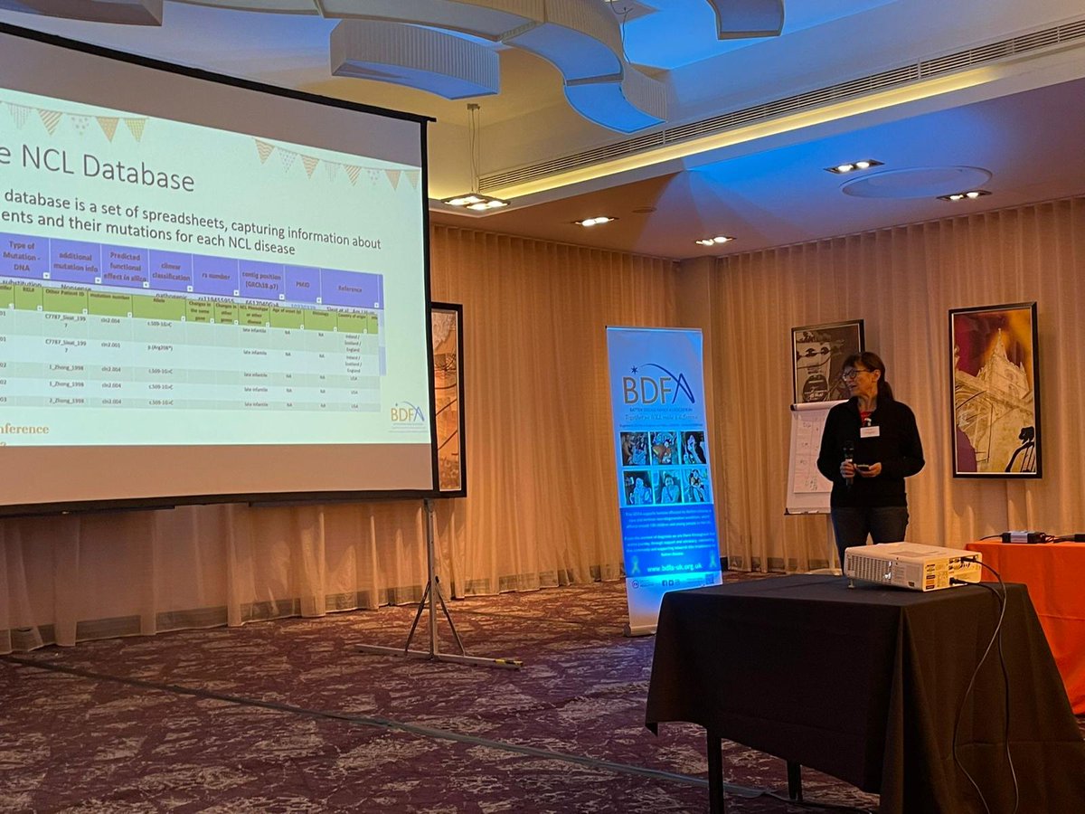 NclDatabase's tweet image. I was privileged to join fellow UK scientists to speak about our work on #battendisease at the @BattenDiseaseuk meeting on Saturday