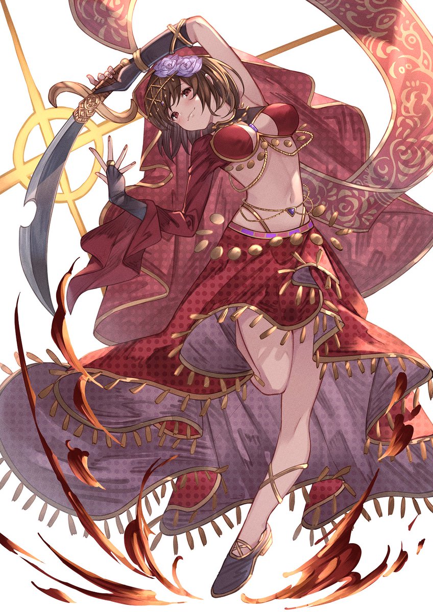 🗡Sharifah, the Sword Dancer💃

彼女の剣舞は時に優雅に、時に激しく

太陽の踊り子はどこまでも奔放に

※イラストは綾町先生にご依頼しました。ありがとうございました!
※skebコミッションです 無断使用・転載お断り 