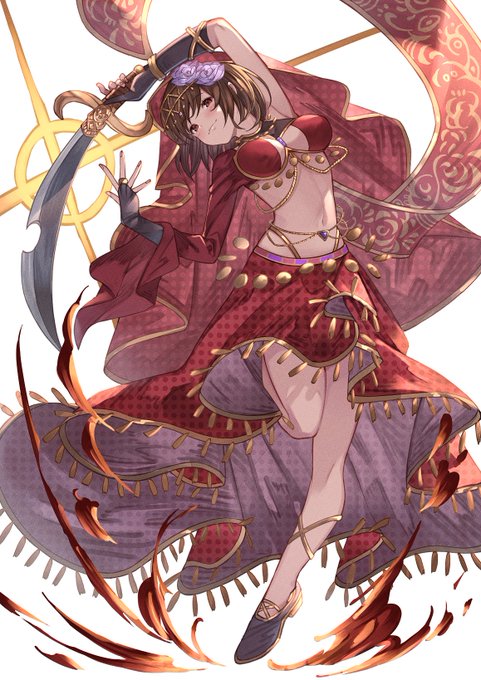 🗡Sharifah, the Sword Dancer💃

彼女の剣舞は時に優雅に、時に激しく

太陽の踊り子はどこまでも奔放に

※イラストは綾町先生にご依頼しました。ありがとうございました!
※skebコミッションです 無断使用・転載お断り 