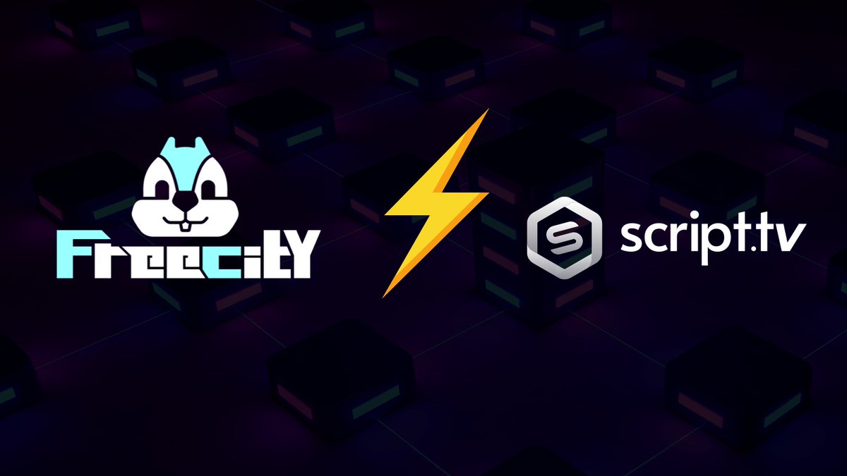 FreecitY_Official (@freecity_os) on Twitter photo <a href="/FreeCity_OS/">FreecitY_Official</a> is thrilled to announce the partnership with <a href="/script_network/">Script Network</a>🎉
We're excited to do great things together for our communities! <a href="/FreeCity_OS/">FreecitY_Official</a> is thrilled to announce the partnership with <a href="/script_network/">Script Network</a>🎉
We're excited to do great things together for our communities!