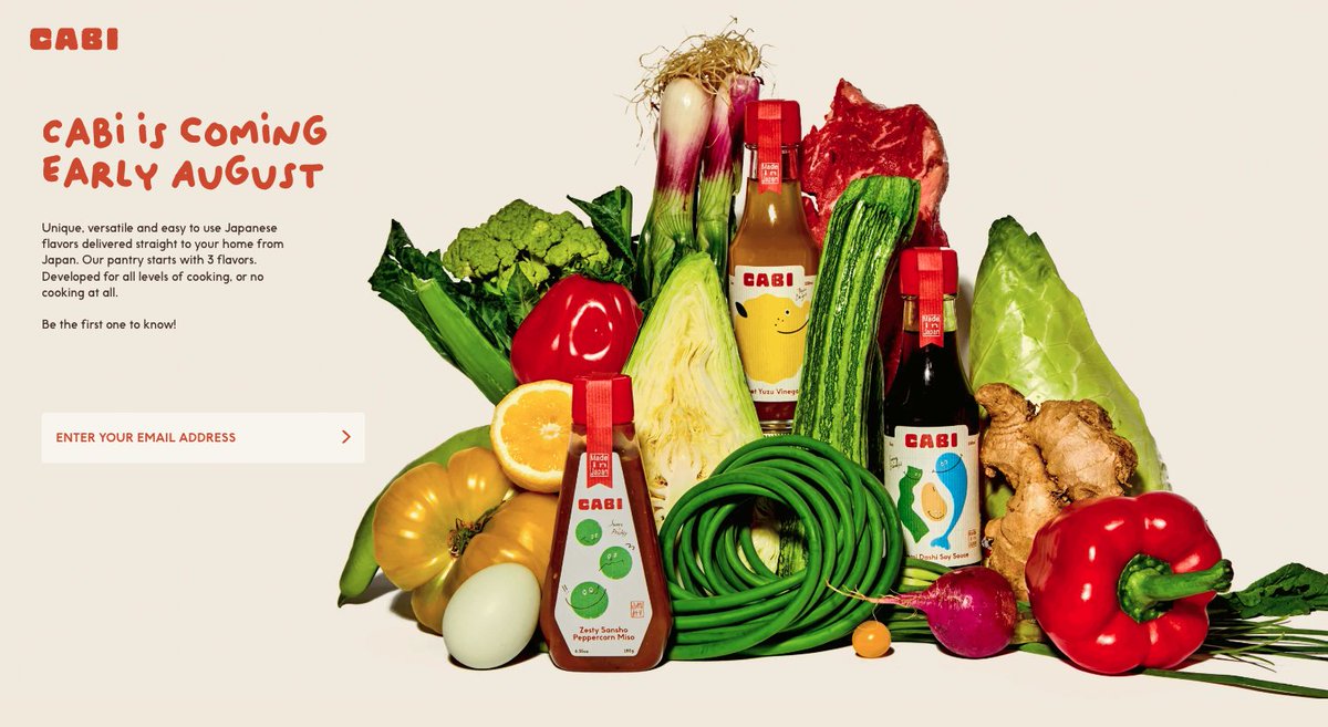 storetasker's tweet photo. Here's a great pre-launch page design example from @cabifoods ๐ฝ๐ฅ๐
The site is now live at https://t.co/ROHdV236ZF โก๏ธ
Any other great pre-launch page examples?
@ShopifyDevs @Shopify #shopifyexamples https://t.co/kKH0DD9OOw