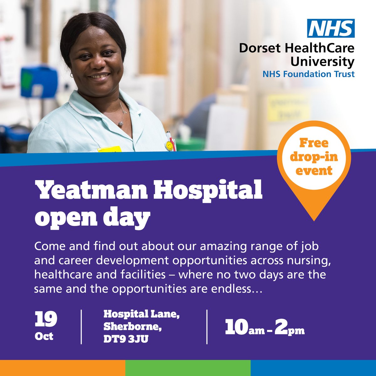Looking forward to our Yeatman Hospital #openday today!

🏥 Meet hospital staff
🚶🏽‍♀️ Have a tour of the hospital
🗣 Have a career discussion with our team
🔎 Discover the full range of our staff benefits
✍🏽 Apply for vacancies 

Come on over – we'd love to meet you.