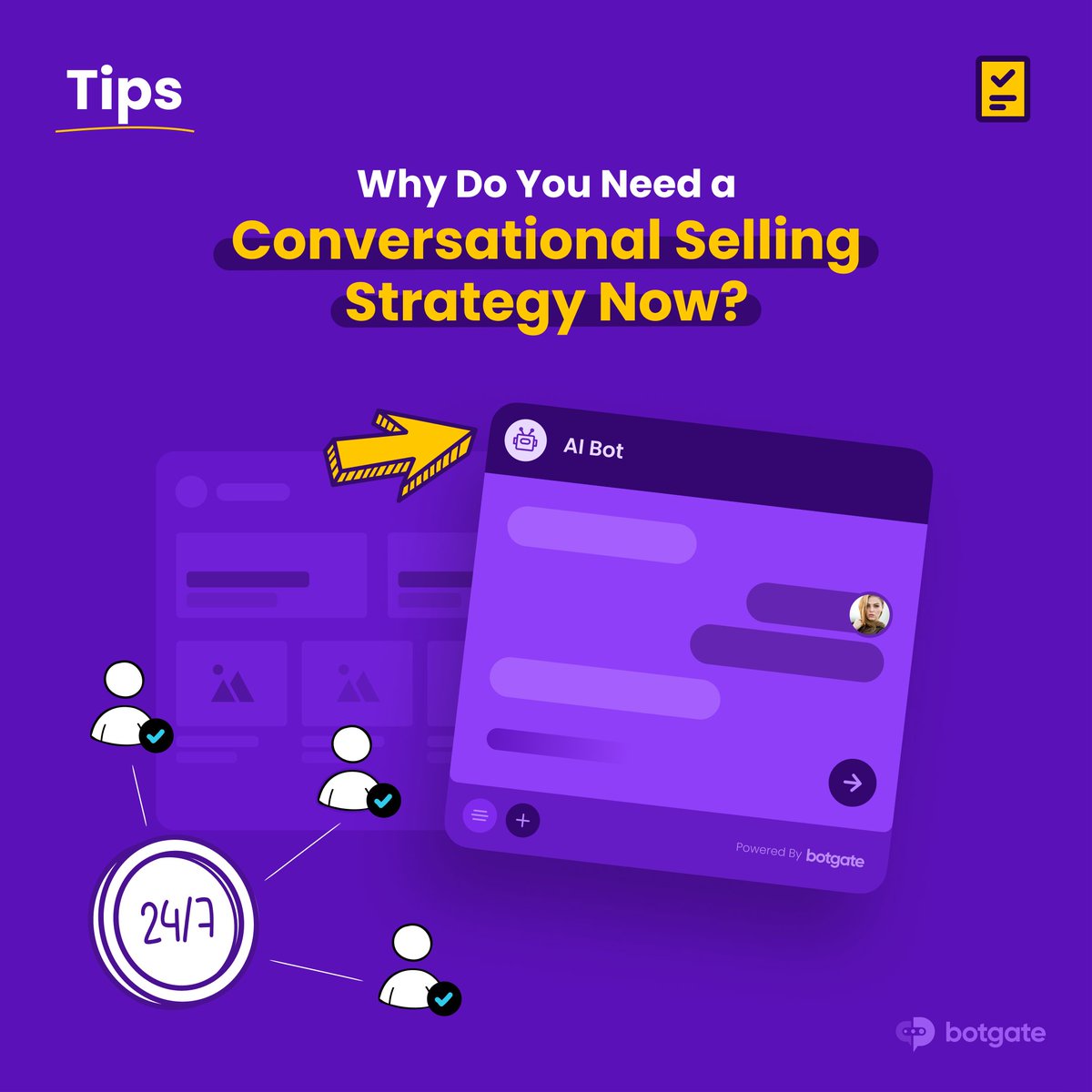 To differentiate themselves, businesses must employ conversational marketing and selling techniques.
Why Do You Need a Conversational Selling Strategy Now? ➡️ bit.ly/3xWFC9U 

#botgate #marketing #conversationalmarketing #conversationalsales #conversationalai #roi