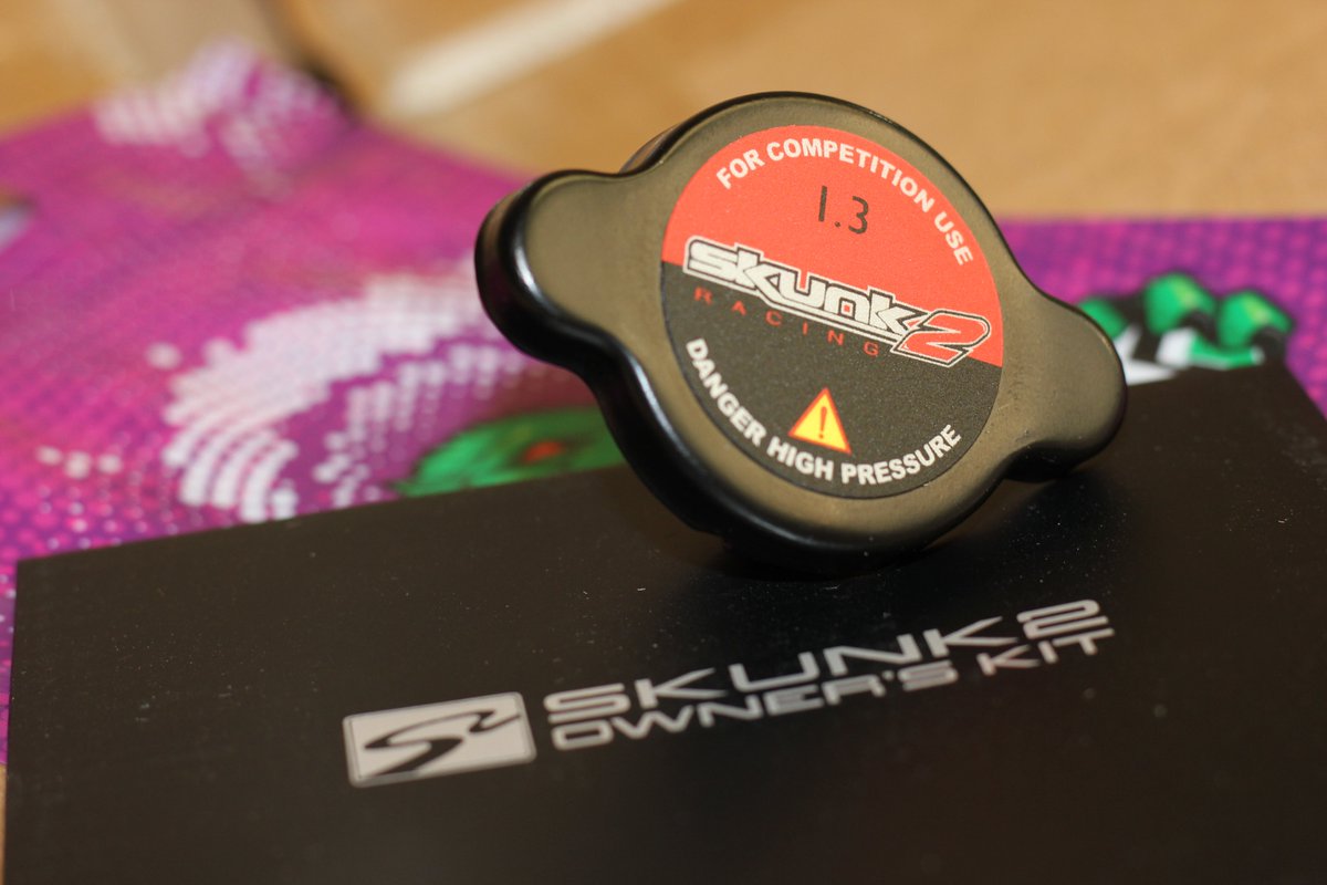 ExoracingUK's tweet photo. Skunk2 Fine Tuning products and accessories, like its high-pressure Radiator Caps, help put the finishing touches onto your vehicle you work so hard to make perform well. https://t.co/fqrYvfniLI