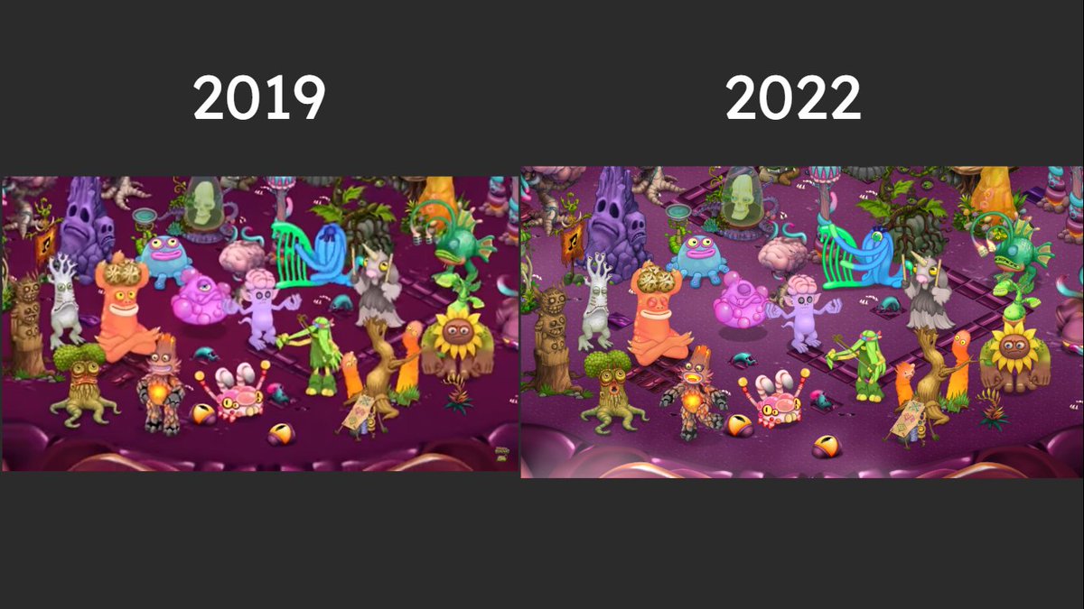 alphagammazed's tweet photo. @SingingMonsters 4000204220DG
Both aren't really that good, but I tried to replicate the zoom out shot during the PlayYourPart Psychic Island Reveal. https://t.co/x1kIH1AbgH