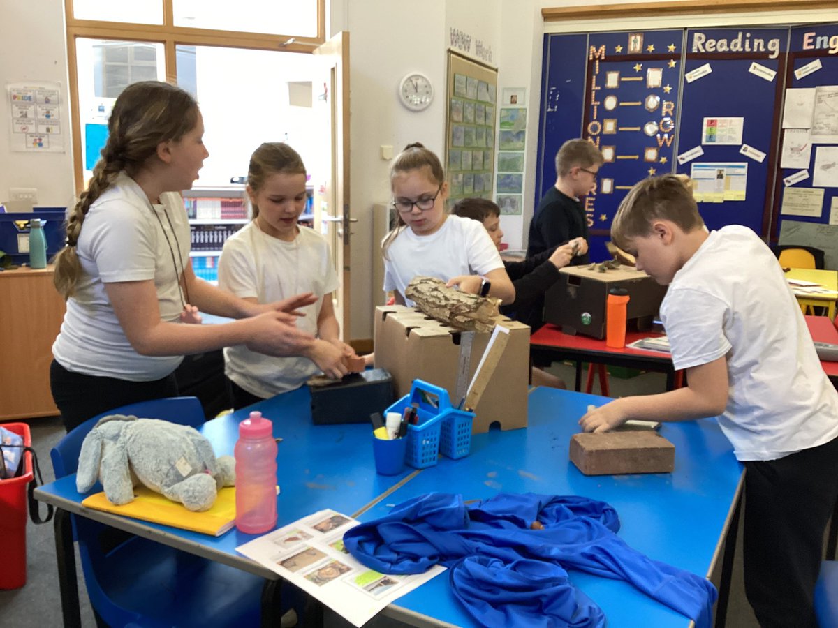OWPSflamingoes's tweet photo. STEM project continued: Design stage. We analysed the natural and man-made materials available against our shelter criteria before drawing our designs and listing the equipment needed. Tomorrow we build! #OWPSstem @STEMLearningUK @OWPS_pandas https://t.co/JTPkmlvAeh