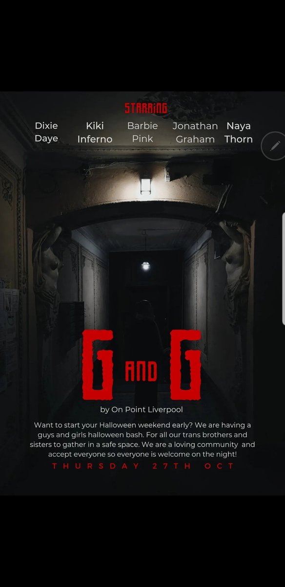 At on point liverpool on the 27th October 7 eberle street liverpool just around the corner from gbar