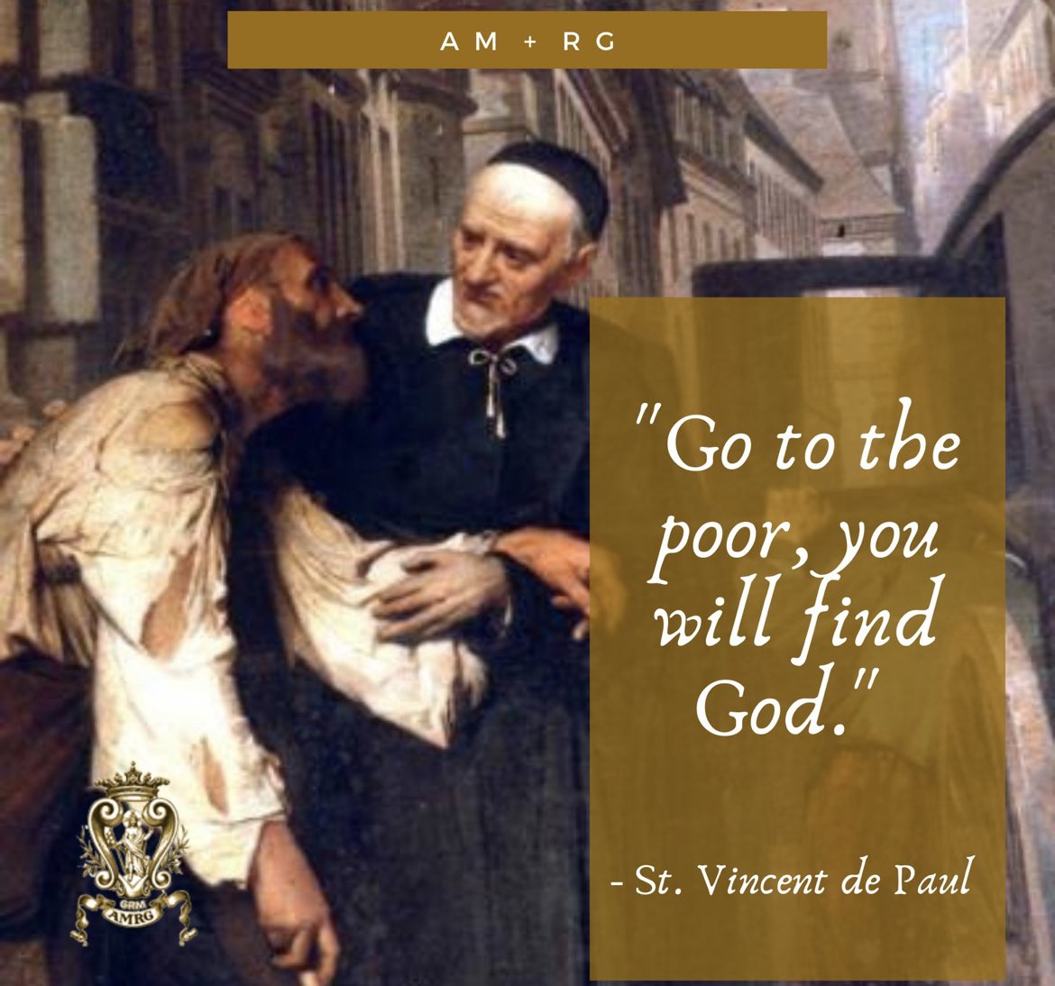 vincentjbove's tweet photo. @Pontifex On Sept. 27, we remember Saint Vincent de Paul, the French, 17th century priest known as the patron of Catholic charities for his apostolic work among the poor and marginalized.#Catholic #VJB https://t.co/9OaFyx34dy