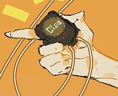 顔と手 