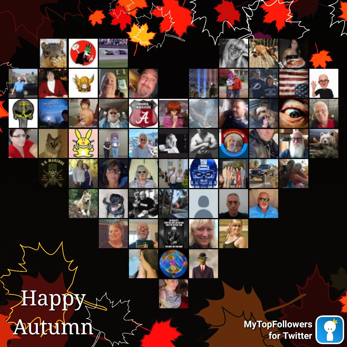 Y'all look so pretty! My top amazing fans #mytopfollowers #Autumn via dixapp.com/mytopfollowers… Retweet if you see yourself @femalehobbyist @gotsumpnferya @TonytheRealTony @goatgirl1976 @mareb3357 @Francescarox1 @Baseball5erPops @skelly_jeffer...