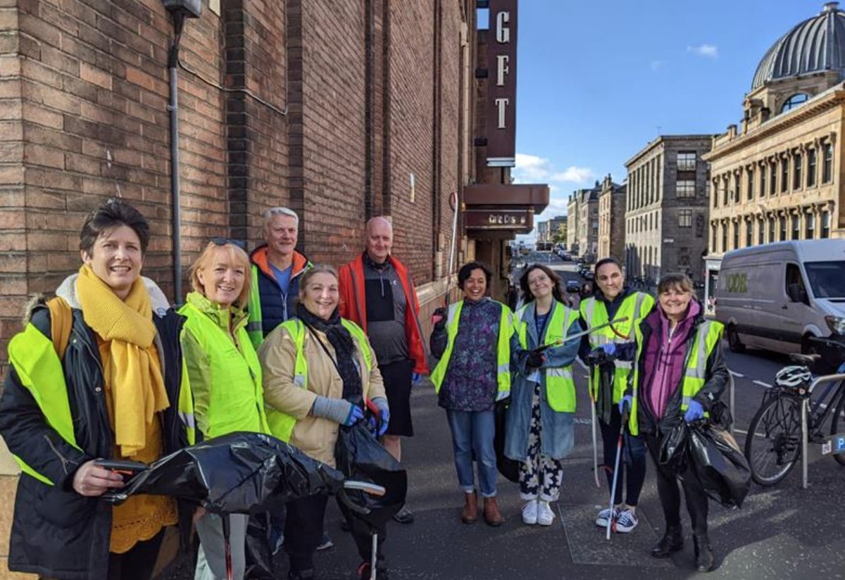 GFT (@glasgowfilm) on Twitter photo The Glasgow Film team headed out again this morning for the Garnethill litter pick and community clean up, joined by <a href="/alisonthewliss/">Alison Thewliss</a> <a href="/GHClimateWG/">Garnethill Climate Group</a> and <a href="/GarnethillMCC/">Garnethill Multicultural Community Centre</a> ☀️ The Glasgow Film team headed out again this morning for the Garnethill litter pick and community clean up, joined by <a href="/alisonthewliss/">Alison Thewliss</a> <a href="/GHClimateWG/">Garnethill Climate Group</a> and <a href="/GarnethillMCC/">Garnethill Multicultural Community Centre</a> ☀️
