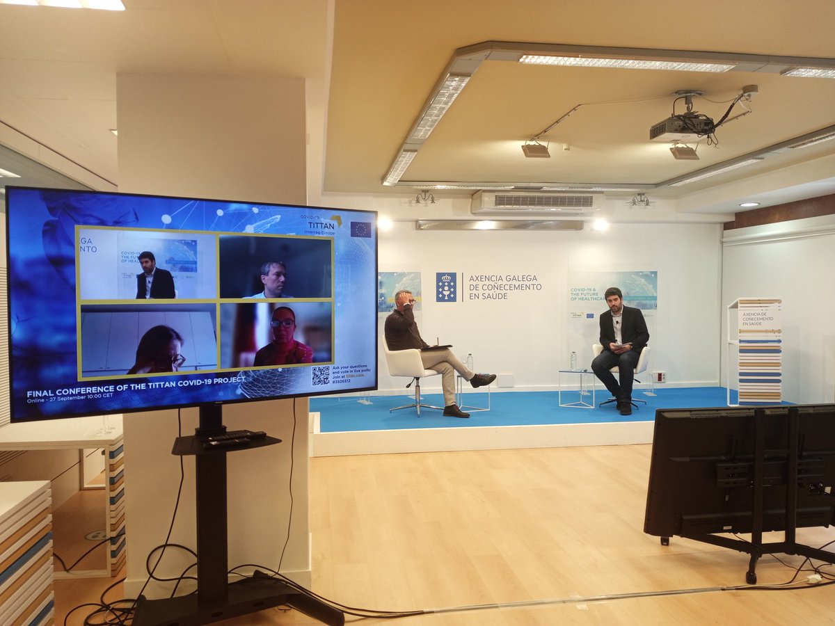 Now it's time for debate at this last event of <a href="/TittanProject/">TITTAN Project</a>: the partners will discuss  their experience and learnings during these 6 years of this <a href="/interregeurope/">Interreg Europe</a> project.

#Galicia #BasqueCountry #Scotland #Lombardy #Saxony #regionalcooperation