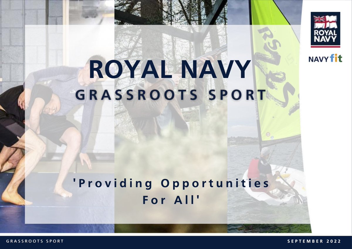 💥 NEW #RoyalNavyGrassroots newsletter - Aug 22 💥 Stay up to date with #RoyalNavySport grassroots! Head to the link 👇 📖 ow.ly/pH2p50KUjCL ℹ️ Want to get involved in sport? Contact your unit PT staff to find out what sporting opportunities are available to you! #NAVYfit