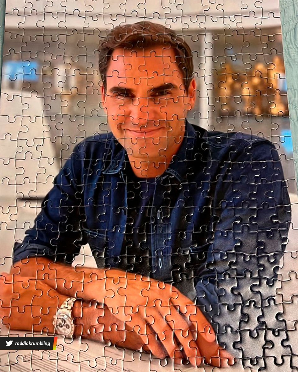 ESPNtenis's tweet photo. Juntando las piezas de mi corazón después del retiro de Roger. ♥️

#HastaSiempreRoger https://t.co/XiwDC36M2s