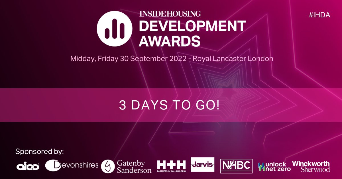 Inside Housing Development Awards tweet media