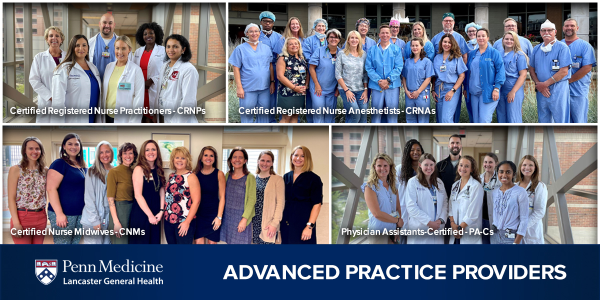 LGHealth's tweet photo. When you're treated in just about any health-care setting, you likely interact with a group of medical professionals known as advanced practice providers (APPs). Learn about the training and responsibilities of their roles. #AdvancedPracticeProviderWeek https://t.co/1AU1rAlEm3 https://t.co/tjm8USB9VY