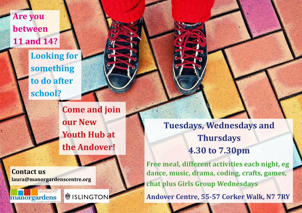 Our new #youth club is starting on the #Andover estate tonight - 4.30 to 7.30 for anyone aged 11 to 14.