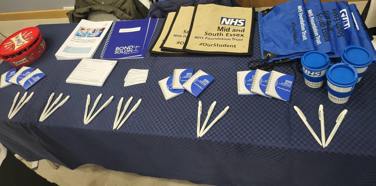 Liz summers (@lizsum65) on Twitter photo Come along & see us at <a href="/FHEMS_ARU/">Anglia Ruskin FHEMS</a> Nursing recruitment fair today.Hear about NQ job opportunities Clinical induction & Preceptorship programme.
#Ourstudentournurse <a href="/MSEHospitals/">Mid and South Essex NHS Foundation Trust</a> <a href="/MSEssex_ICS/">Mid and South Essex Integrated Care System</a> <a href="/DianeSarkar/">Diane Sarkar MBE</a> <a href="/dawnmpatience/">dawn patience</a> <a href="/Rozboro/">Roz Blackboro</a> <a href="/kellyMcgovern21/">kelly McGovern</a> <a href="/hariram_danny24/">Danny Hariram</a> <a href="/leearanton/">lee van aranton</a> Come along & see us at <a href="/FHEMS_ARU/">Anglia Ruskin FHEMS</a> Nursing recruitment fair today.Hear about NQ job opportunities Clinical induction & Preceptorship programme.
#Ourstudentournurse <a href="/MSEHospitals/">Mid and South Essex NHS Foundation Trust</a> <a href="/MSEssex_ICS/">Mid and South Essex Integrated Care System</a> <a href="/DianeSarkar/">Diane Sarkar MBE</a> <a href="/dawnmpatience/">dawn patience</a> <a href="/Rozboro/">Roz Blackboro</a> <a href="/kellyMcgovern21/">kelly McGovern</a> <a href="/hariram_danny24/">Danny Hariram</a> <a href="/leearanton/">lee van aranton</a>