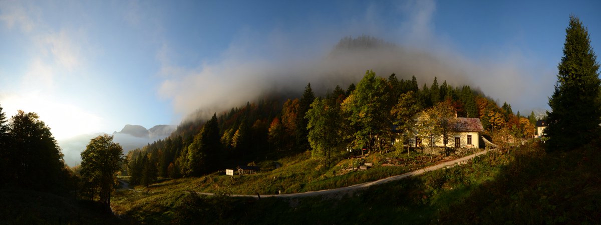 SALZWELTEN's tweet photo. HALLSTATT IN AUTUMN🍁🧡🍂
Fall is starting to show its colors in the Upper Hallstatt Valley🎨and we're ready to greet the changing seasons!✨Come take in the views of the mountains in their autumn hues🌄
#autumn #salzweltenhallstatt #fallcolors #hallstatt #salzwelten #austria https://t.co/C0FP7I1tu9