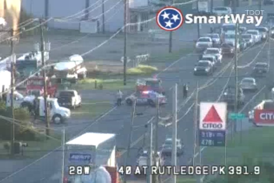 WBIR Channel 10 on Twitter "Traffic Alert Rutledge Pike in Knoxville