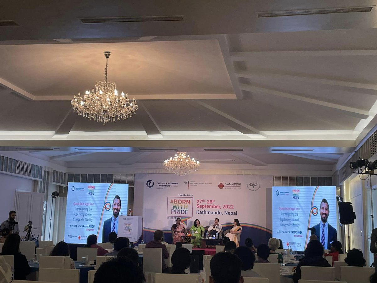 SamriddhiTPF's tweet photo. @FNFSouthAsia in collaboration with Embassy of the Federal Republic of Germany, Kathmandu and Samriddhi Foundation hosted a 2 day conference #BORNWITHPRIDE starting from today. https://t.co/2r51JeVjjC
