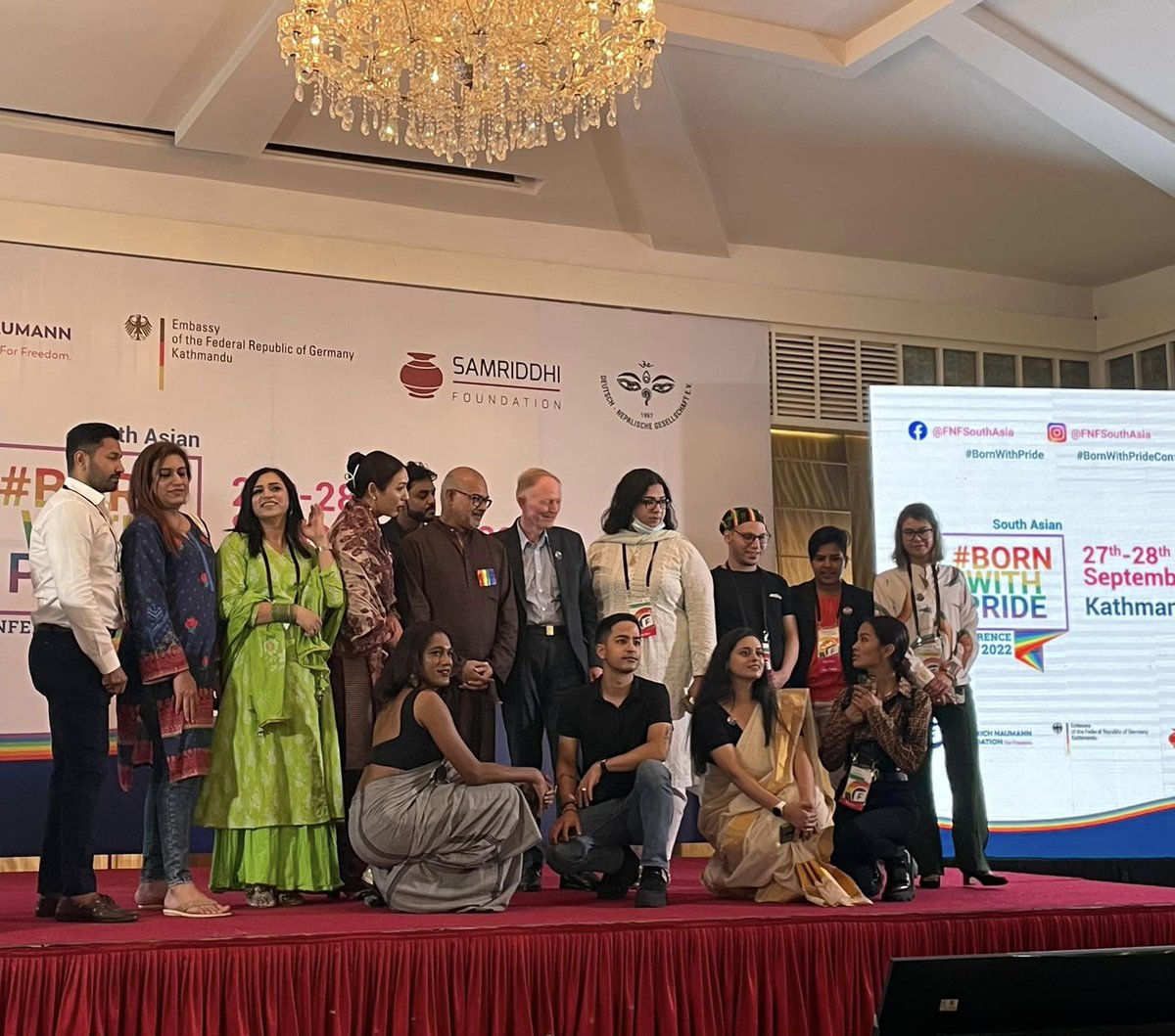 SamriddhiTPF's tweet photo. @FNFSouthAsia in collaboration with Embassy of the Federal Republic of Germany, Kathmandu and Samriddhi Foundation hosted a 2 day conference #BORNWITHPRIDE starting from today. https://t.co/2r51JeVjjC