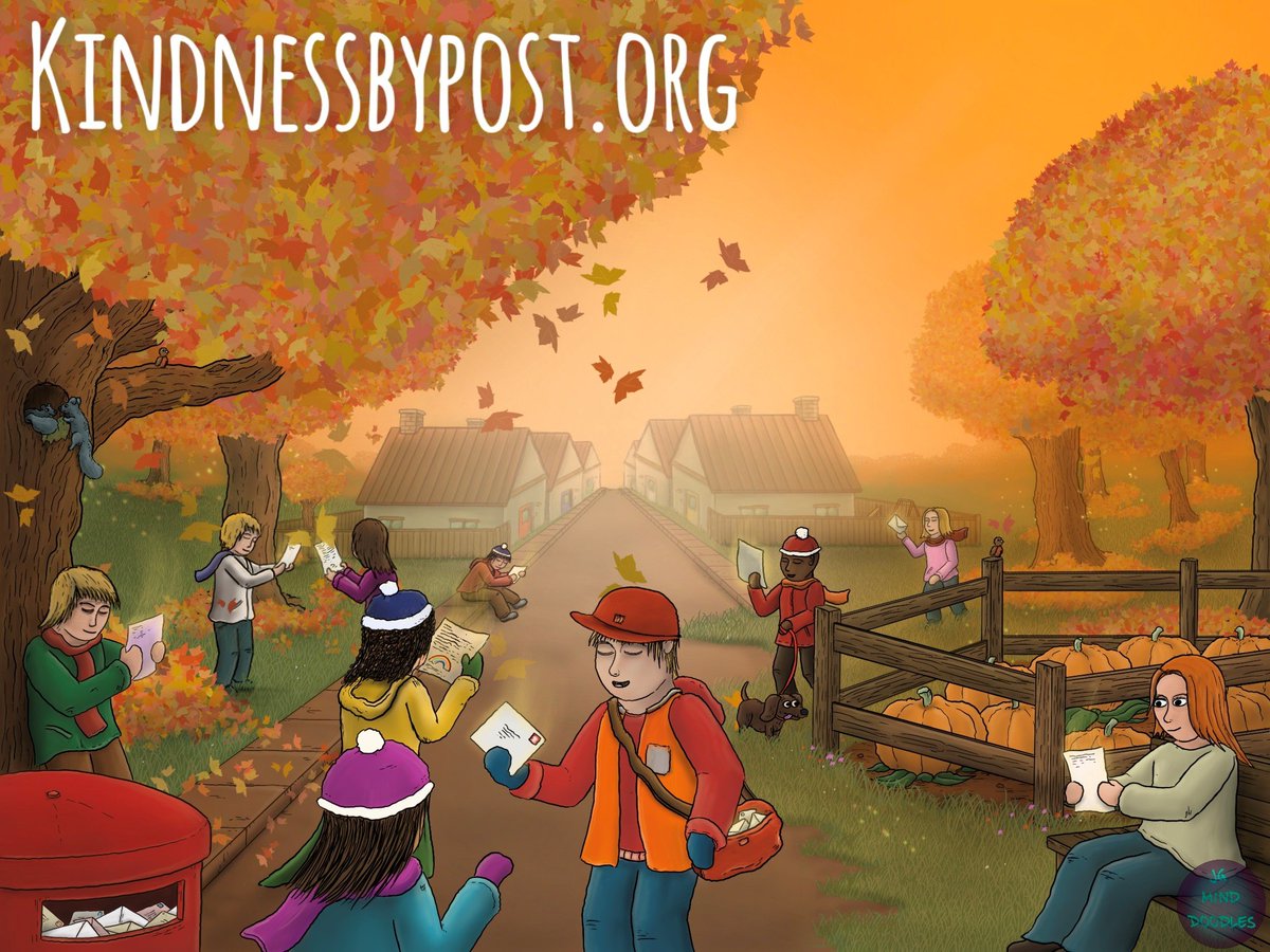 MHC_UK's tweet photo. The #KindnessByPost Autumn exchange is open for registration! The theme is: "Letting go" 🍂🍁Sign up at https://t.co/sm5Aw5jQ0a by 9pm on Tuesday 4th October to be part of it! https://t.co/1tyXBPFa4c