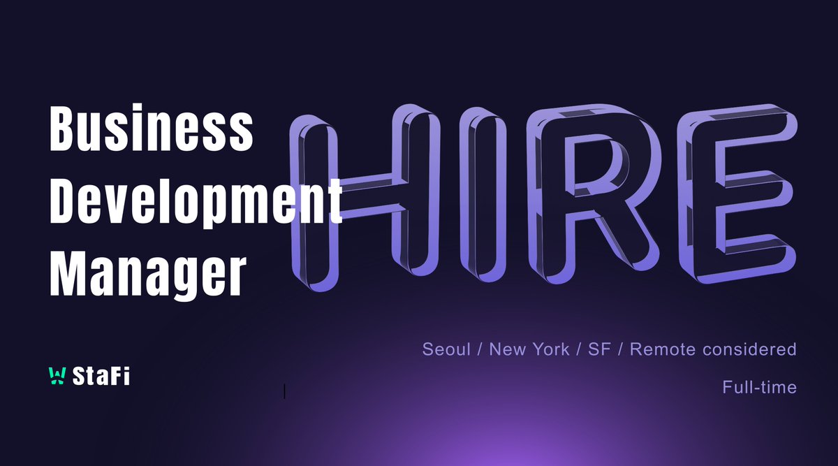 StaFi Protocol tweet media