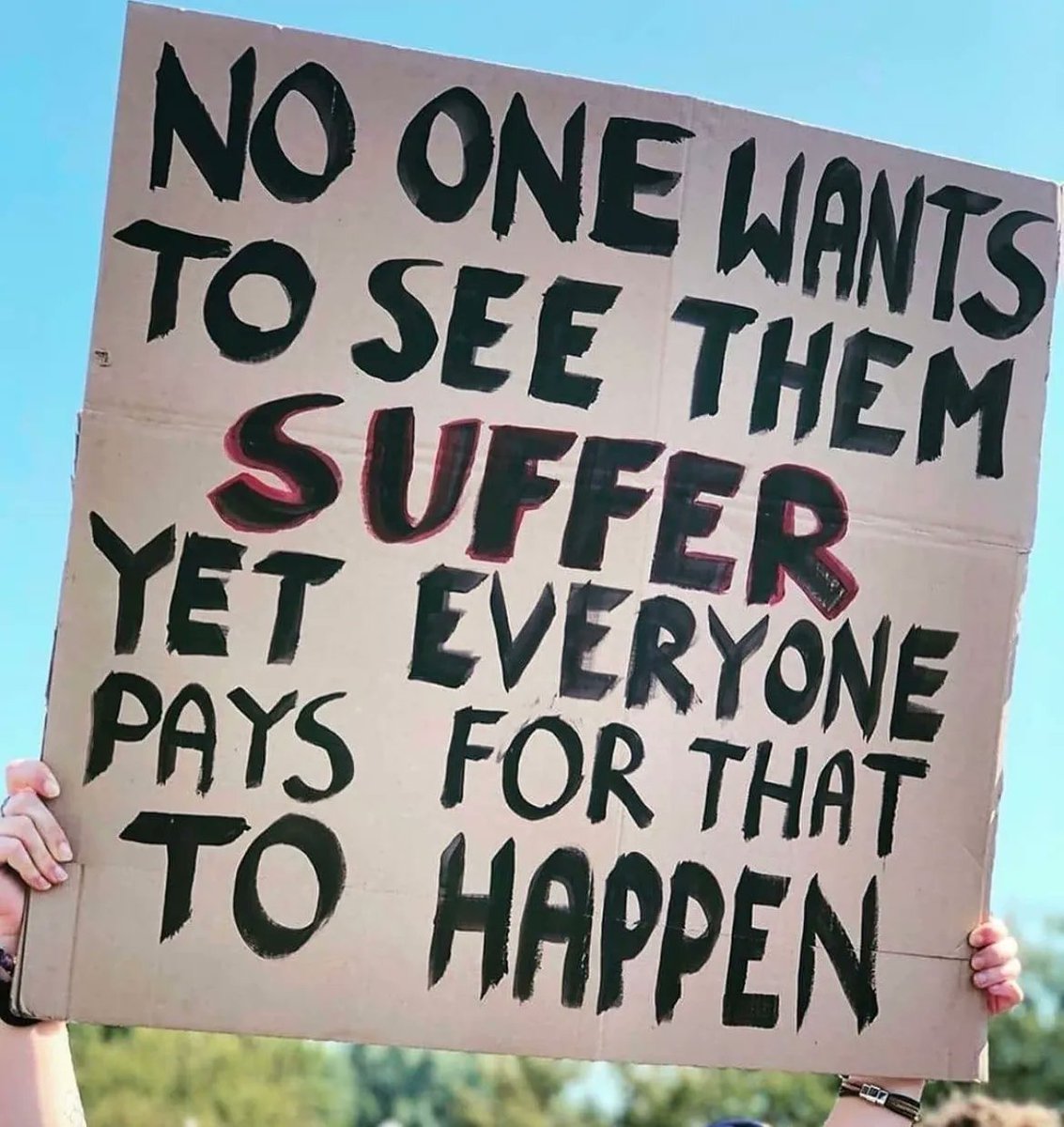 If you don't want animals to suffer, don't pay for it to happen. 👌 #vegan