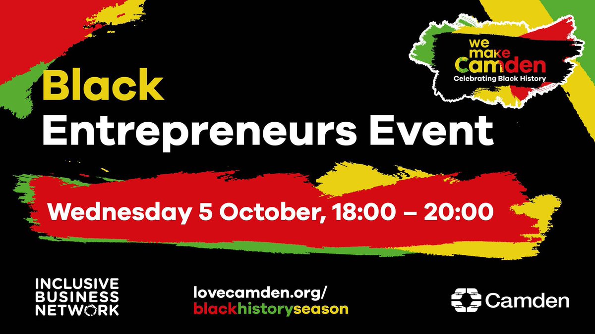 chinakwe_c's tweet photo. I am happy to announce that I will be taking part in Love Camden's Black Entrepreneurs online panel Event “Taking Steps and Making Progress” as part of their season to celebrate Black History. 

Expect to explore the tools and skills needed to succeed in the business world 🤩 https://t.co/1U3OuDLypg