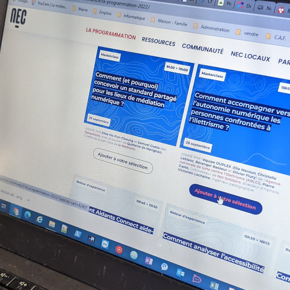 _vincentlaroche's tweet photo. Dans le train en direction de #lens pour  les rencontres nationales #NEC2022 @NumEnCommuns un programme très riche pour aborder les enjeux de la #mednum https://t.co/GUVW2nFQXY